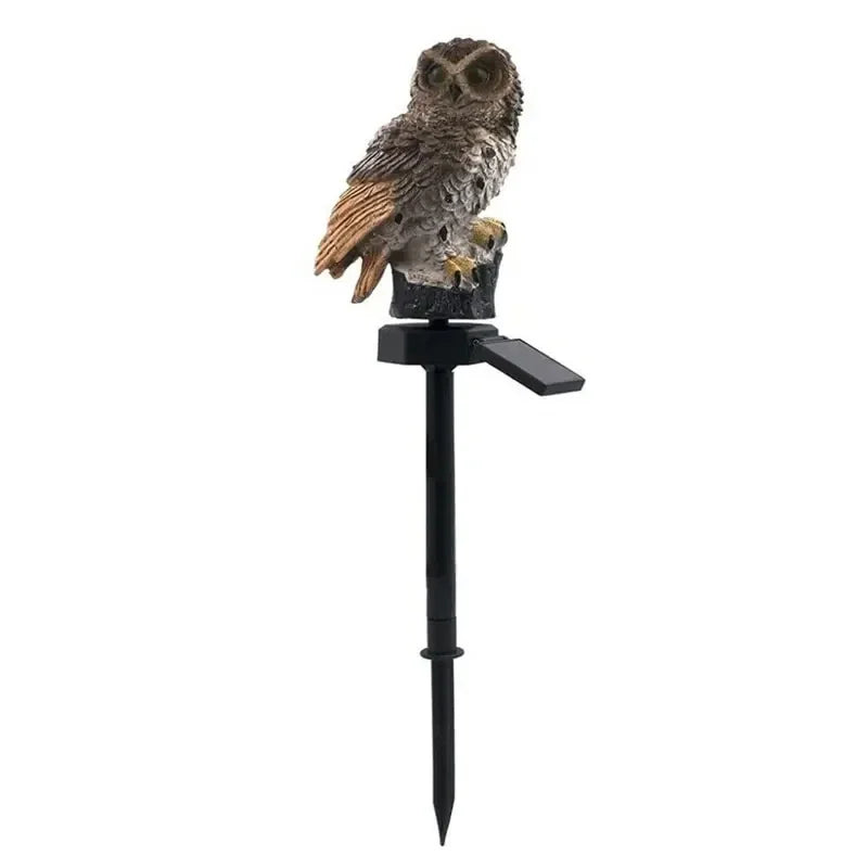 LED Solar Owl Garden Lights