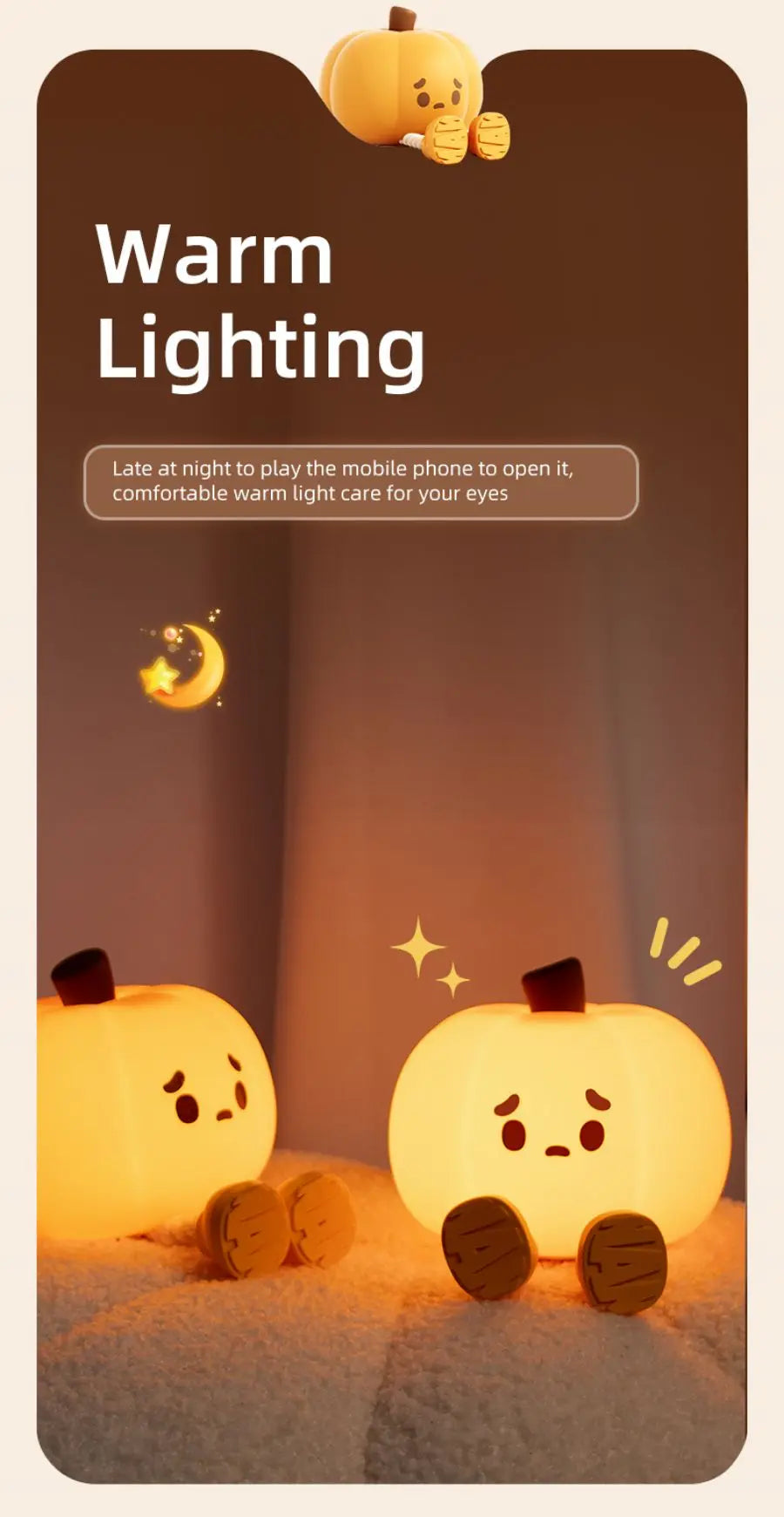 Halloween Pumpkin Night Light