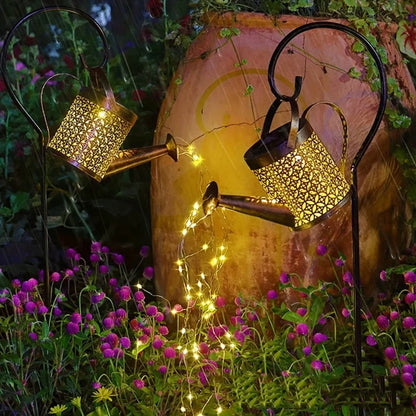 Lantern Solar Watering Can