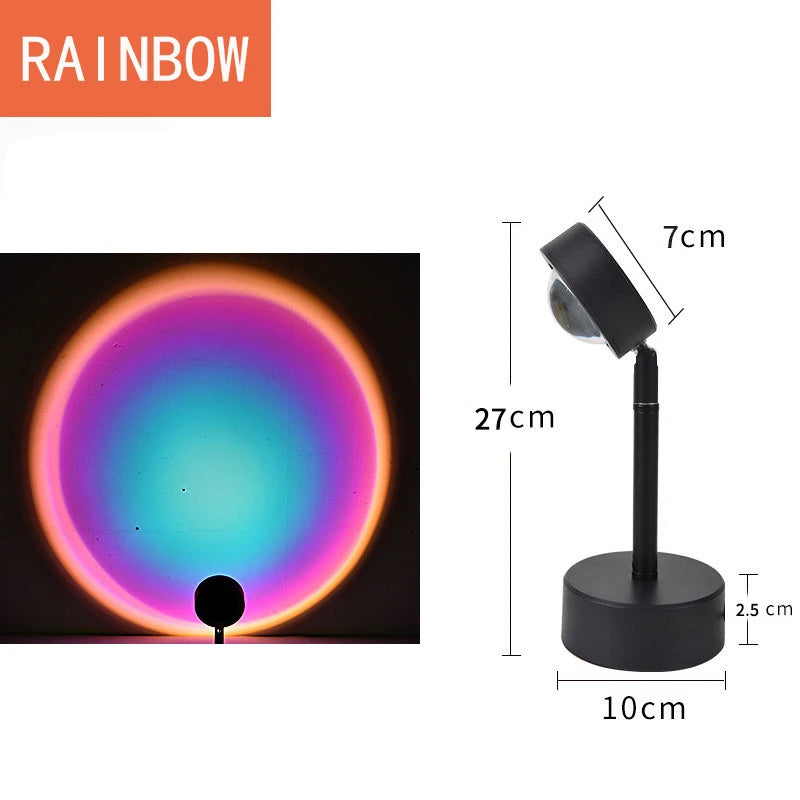 Proyector de puesta de sol