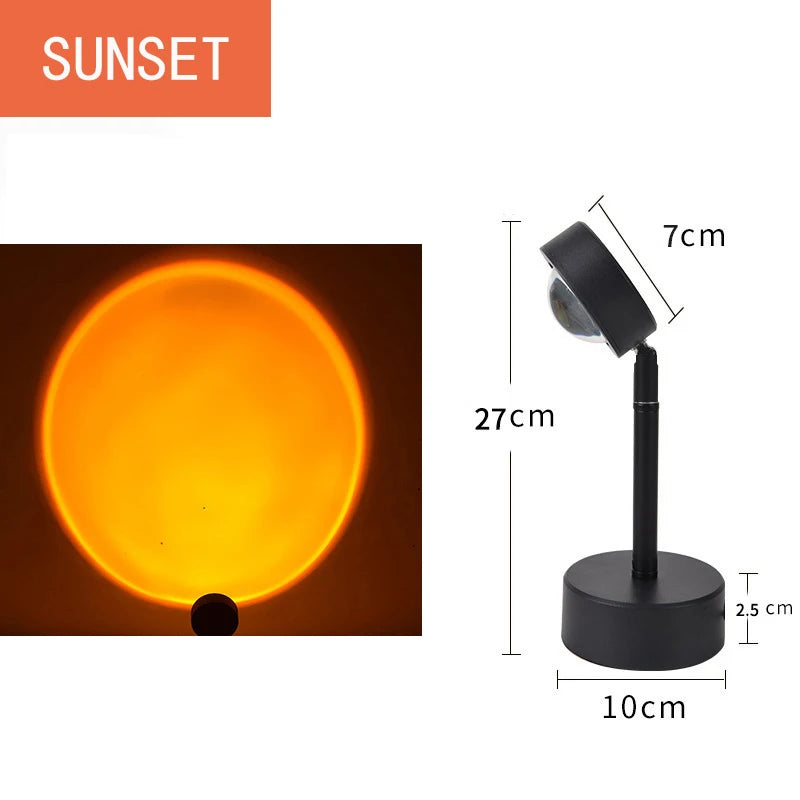 Proyector de puesta de sol