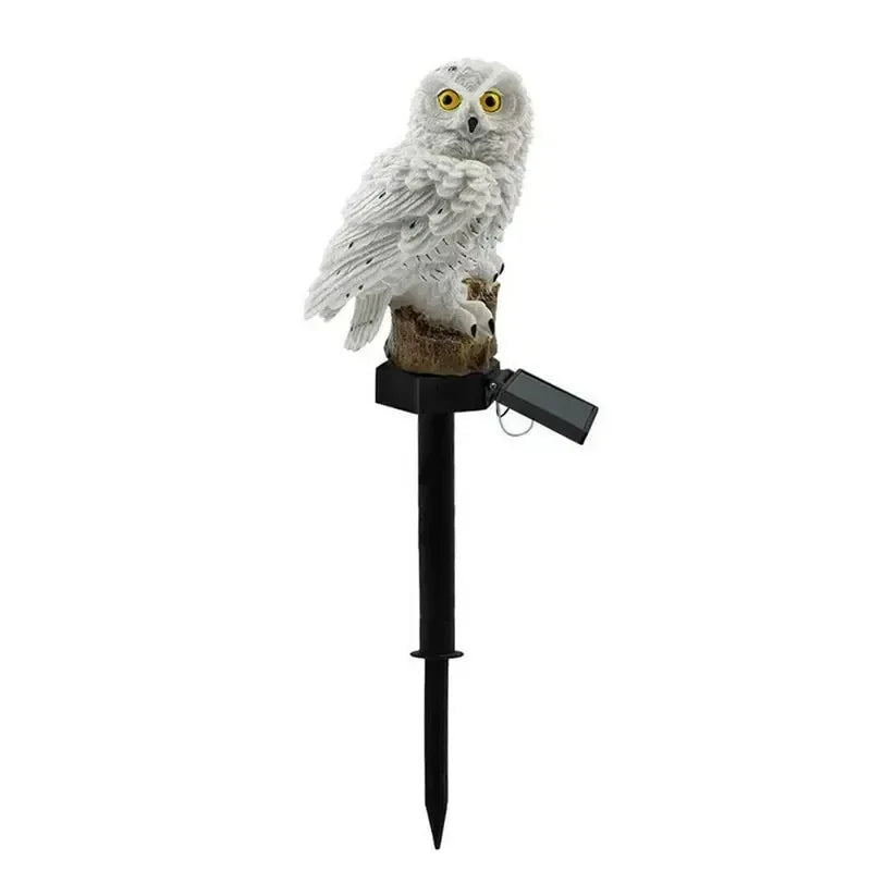 LED Solar Owl Garden Lights