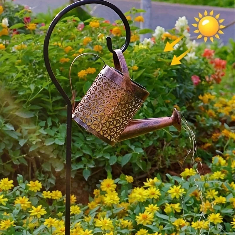 Lantern Solar Watering Can