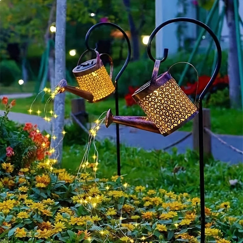 Lantern Solar Watering Can