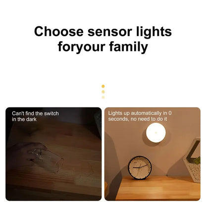 LED Smart Human Body Sensor Night Lamp